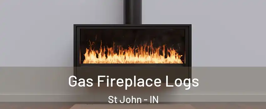  Gas Fireplace Logs St John - IN