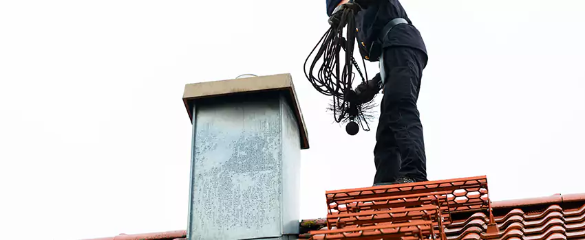 Chimney Brush Cleaning in St John, Indiana