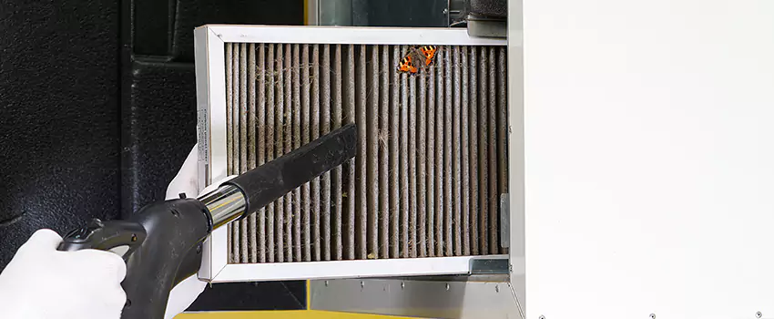 Clogged Air Duct Cleaning Process in St John, IN