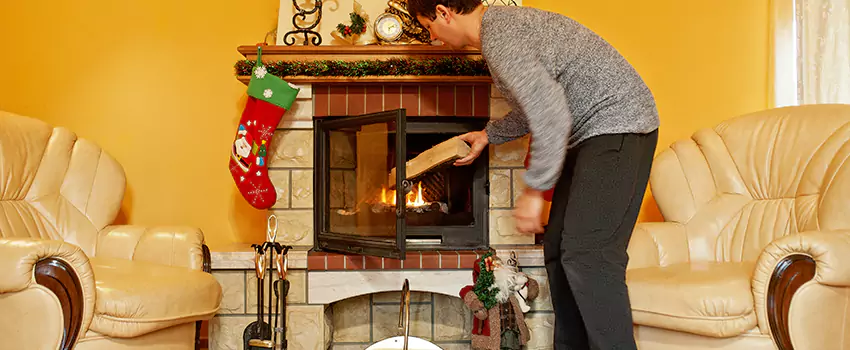 Gas to Wood-Burning Fireplace Conversion Services in St John, Indiana