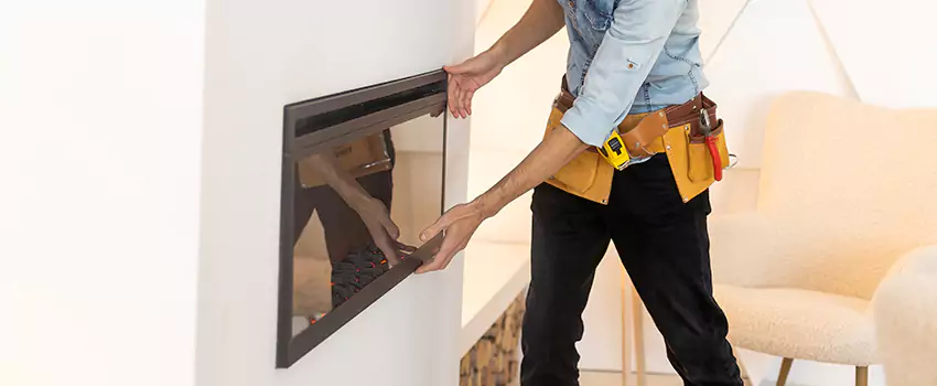 Metal Fireplace Installation in St John, Indiana