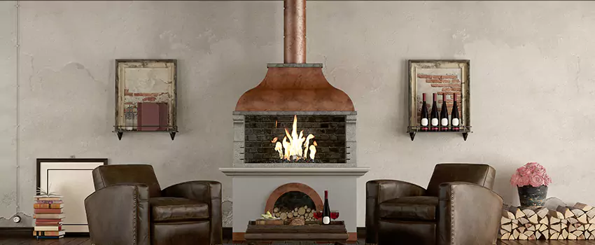 Thelin Hearth Products Providence Pellet Insert Fireplace Installation in St John, IN