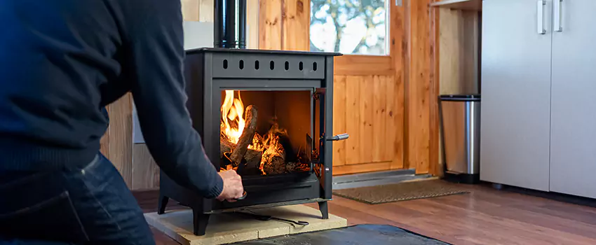 Open Hearth Wood Fireplace Installation in St John, IN