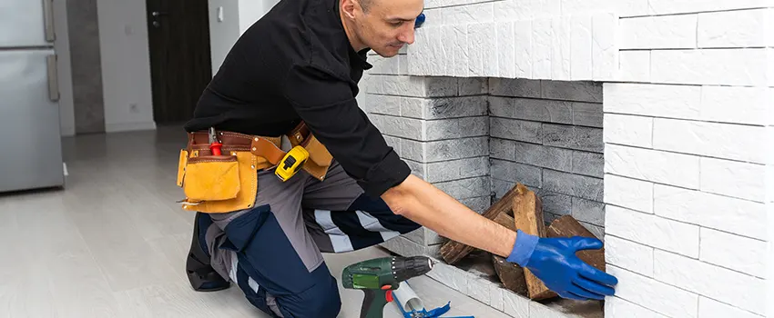Fireplace Damaged Damper Frame Repair Services in St John, Indiana