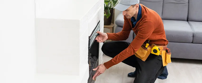 Cost of Fireplace Door Installation Service in St John, Indiana